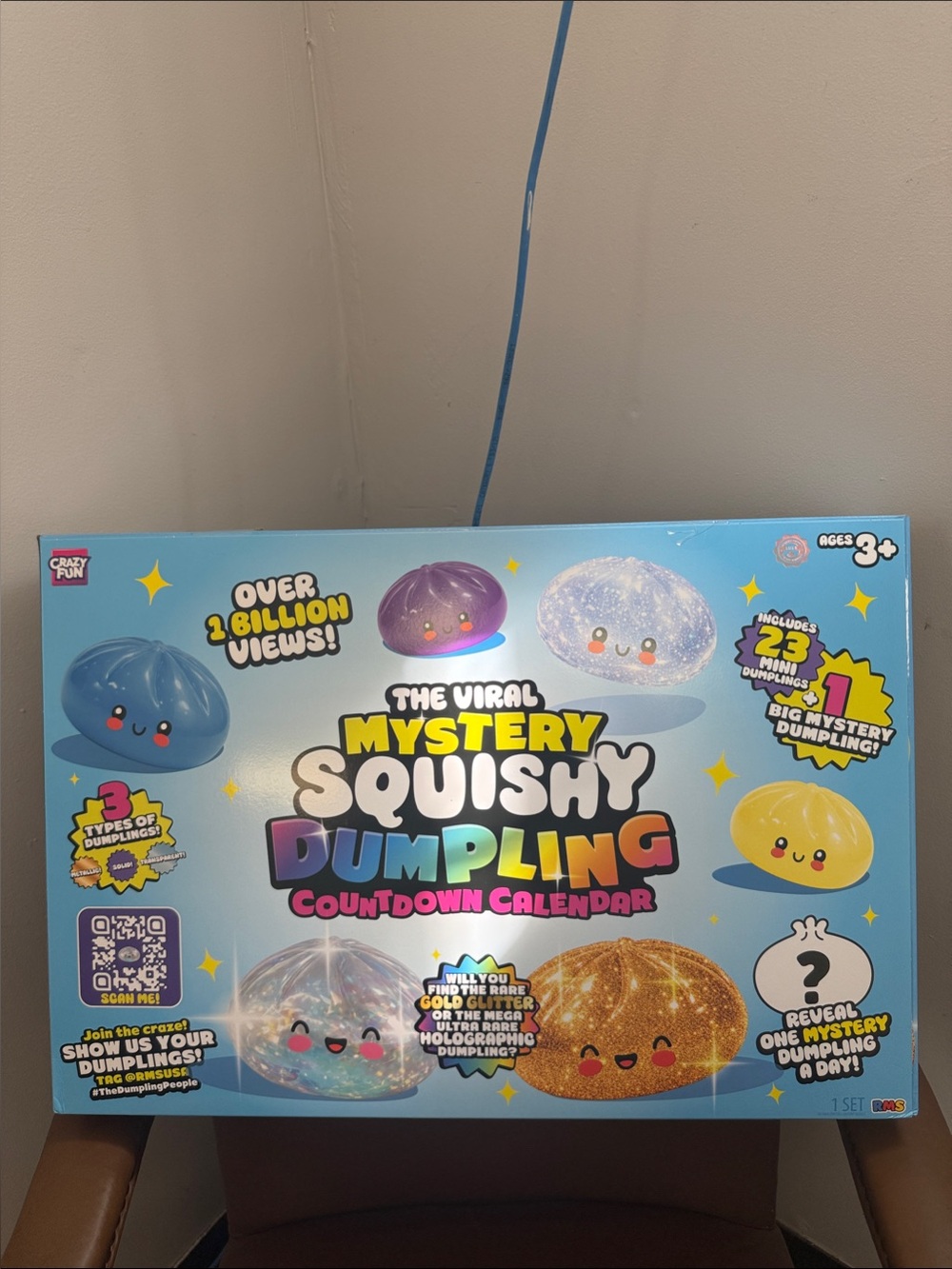 RMS Mystery Squishy Dumpling Countdown Calendar - Assorted Colors